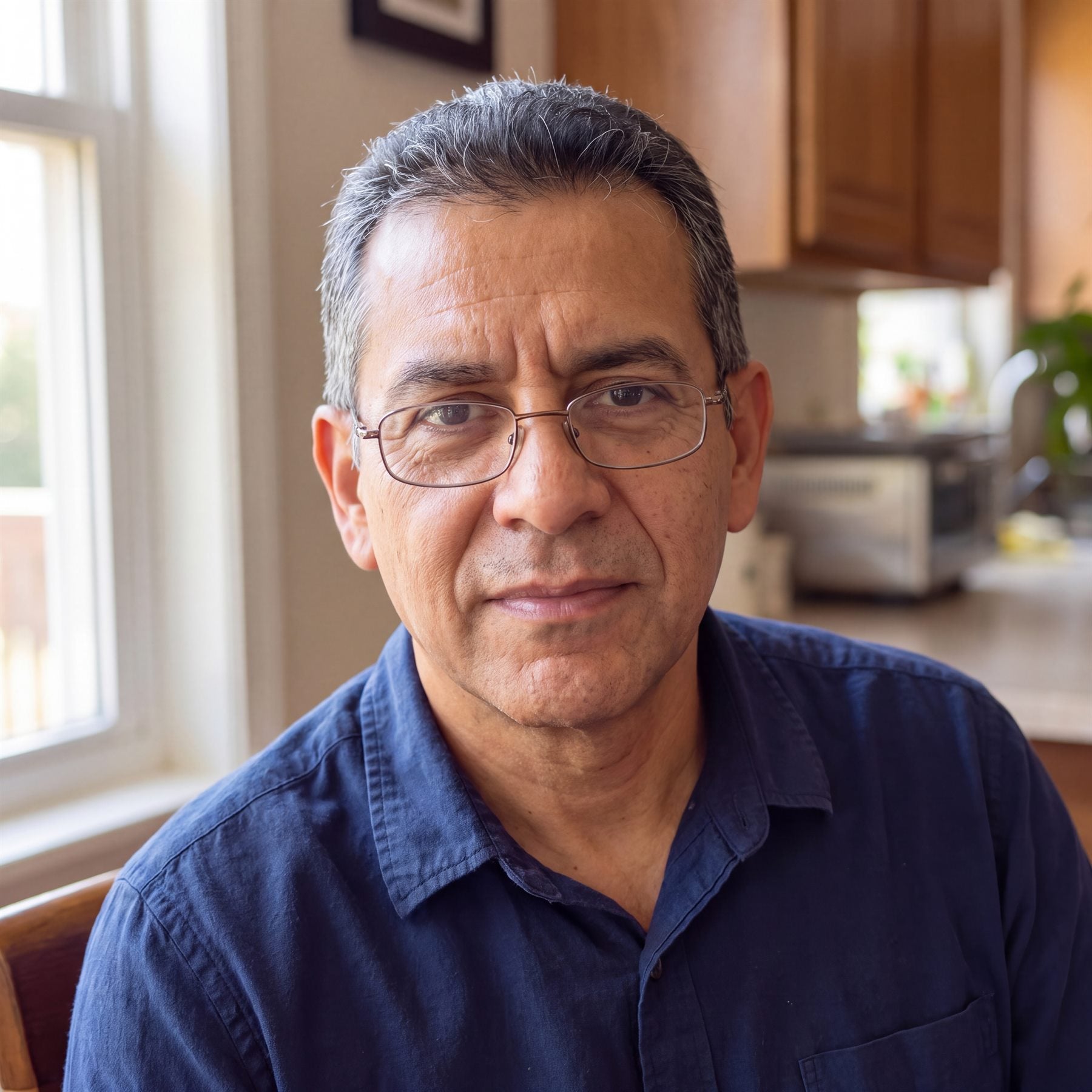 Editorial portrait of a man who reads product labels