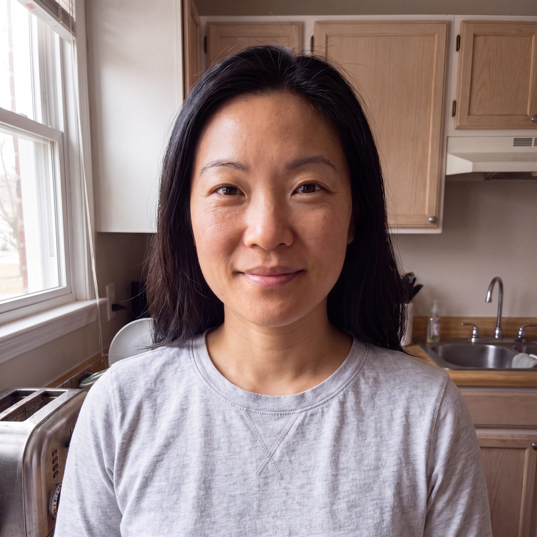 Editorial portrait of an Asian American woman